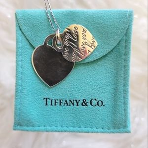 Tiffany & Co. Notes Heart Tag Necklace
